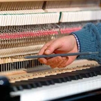 Pecar Gorizia - Un pianoforte in lavorazione